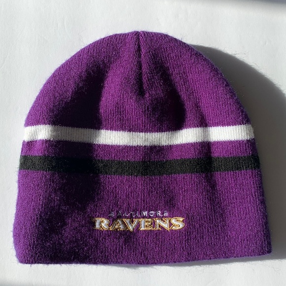 Kids NFL Baltimore Ravens Winter Hat - Picture 2 of 6